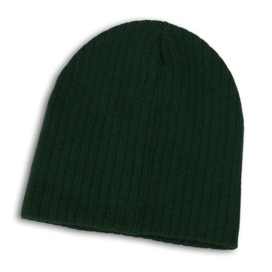 Bottle Green Linley Cable Knit Beanies